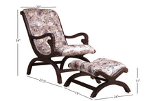 Load image into Gallery viewer, Bowen Chair and Ottoman