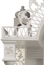 Load image into Gallery viewer, Corian Detailed Etching Mandir (Large)