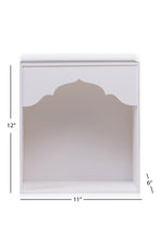 Load image into Gallery viewer, Corian Enclosed Wall Mounted or Table Top Mandir