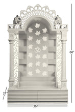 Load image into Gallery viewer, Corian Detailed Etching Mandir (Large)