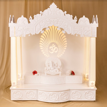 Load image into Gallery viewer, Om Backlit Mandir
