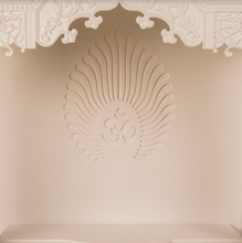Load image into Gallery viewer, Om Backlit Mandir
