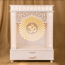 Load image into Gallery viewer, Om Mandir with Flower Patti