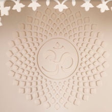 Load image into Gallery viewer, Corian Mandir with Backlit Om