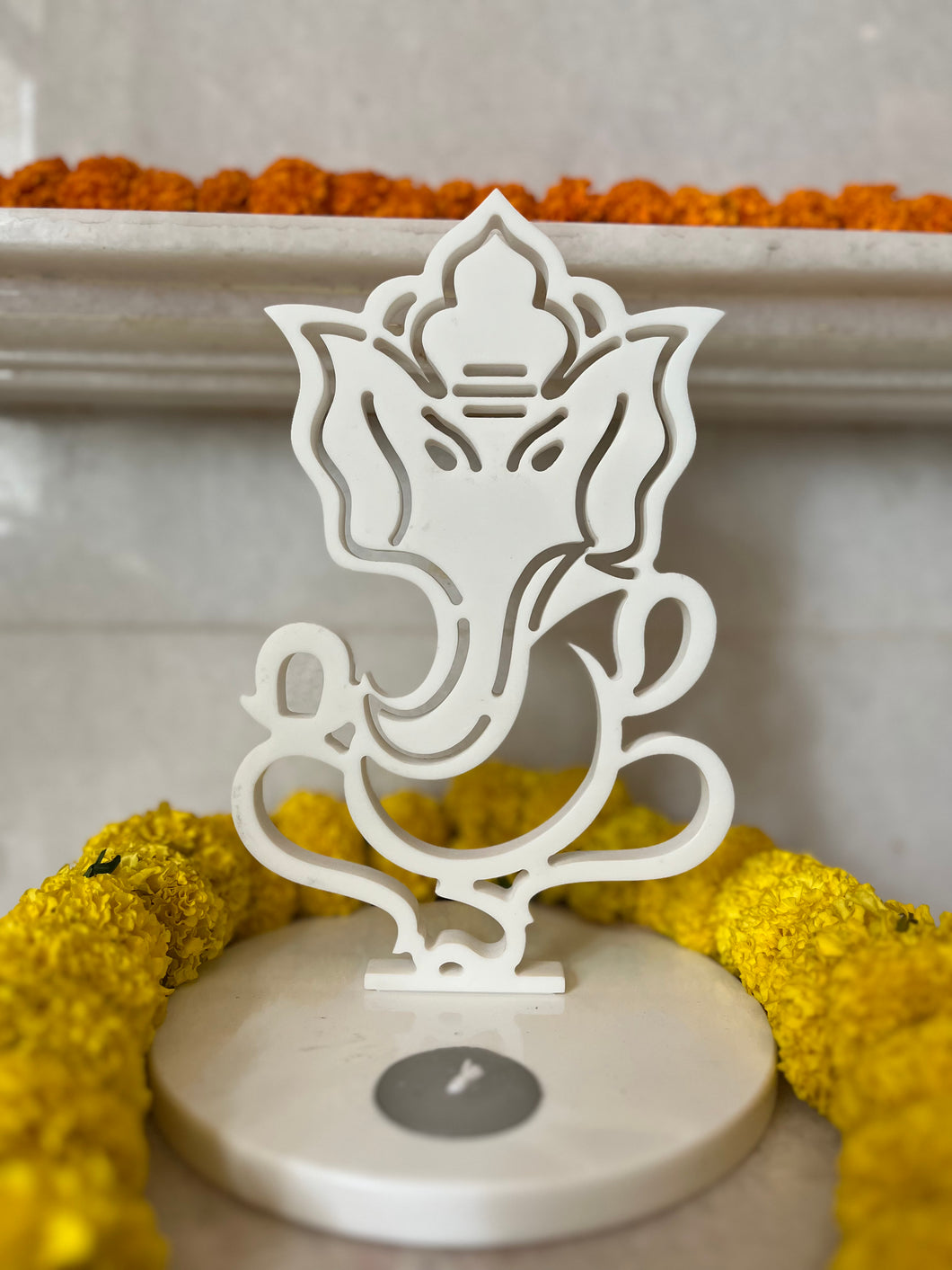 Ganesh tea light  holder