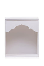 Load image into Gallery viewer, Corian Enclosed Wall Mounted or Table Top Mandir

